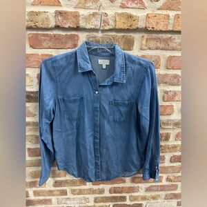 Lucky Brand Light Blue Denim Shirt